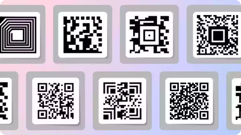 Different types of QR Codes